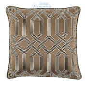 110878 Pillow Fontaine brown 60 x 60 cm Eichholtz