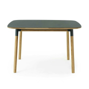 602832 Normann Copenhagen Form Стол 120x120 см, зеленый/дуб