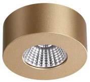 накладной потолочный светильник золотого оттенка