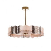 Kate pink chandelier - 6 lights люстра, Villari