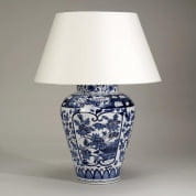 TC0066 Blue & White Imari Vase настольная лампа Vaughan