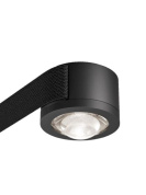 встраиваемый потолочный светильник с металлическим ободом