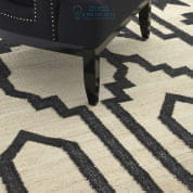 111710 Carpet Alhambra natural/ black 300 x 400 cm Eichholtz