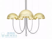 ALEGRE Латунная люстра Mullan Lighting MLF234ANTBRS