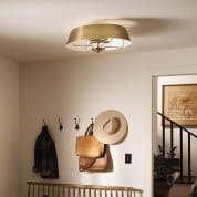 Luella 22" 4 Light Pendant Brushed Natural Brass подвесной светильник 52543BNB Kichler