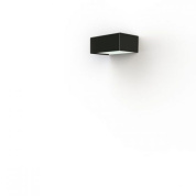 уличный настенный светильник прямоугольной формы бордового оттенка