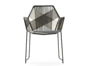 Tropicalia Плетеный стул из полимерного шнура с подлокотниками Moroso PID437870
