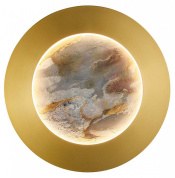 накладной светильник с круговым плафоном и мягким рассеиванием света