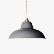 Original 1227 Midi Wide Brass Elephant Grey Anglepoise, подвесной светильник