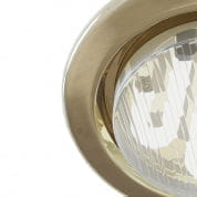Встраиваемый светильник Metal modern Maytoni латунь DL293-01-BZ