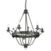 Люстра Windsor Elstead WINDSOR6-GR графитовый