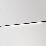 встраиваемый линейный потолочный светильник с двенадцатью модулями для гибкого шинопровода и трековых систем