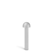 садовый светильник грибовидной формы на высокой стойке