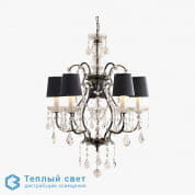 5 Light Cut Crystal with cut glass cups люстра Bella Figura CL351 5