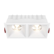 Встраиваемый светильник Alfa LED 3000K 2x15Вт 36° Dim Triac, Maytoni, DL043-02-15W3K-D-SQ-W