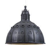 SE07976 Seletti Lighting потолочный светильник в форме серого купола с рельефной поверхностью