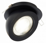 ST654.438.10 ST-Luce St654 встраиваемый светильник, 10Вт, 3000K, 850лм, черный