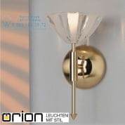 Светильник Orion Opaldesign WA 2-937/1 gold-matt/438 klar-matt