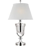 Classical Urn Visual Comfort настольная лампа полированное серебро CHA8162PS-SP