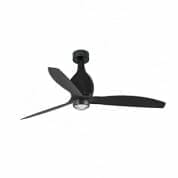 32030-10 MINI ETERFAN LED Matt black ceiling fan with DC motor люстра с вентилятором Faro barcelona