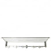 100809 Coatrack Arini pewter finish COATRACKS Eichholtz