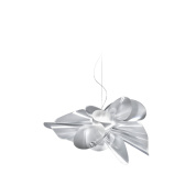 подвесной светильник с лепестковым плафоном прозрачный