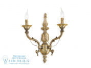 Ginevra Настенный светильник из старинной латуни Possoni Illuminazione 858/A2
