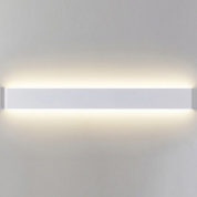 настенный накладной светильник с двойной линией света и тонким прямоугольным профилем