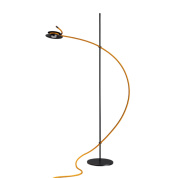 торшер с подвижным плафоном для чтения