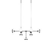 подвесной светильник с металлическими рожками