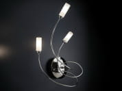Free spirit Хромированный настенный светильник с поворотным кронштейном Metal Lux