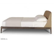 Bellagio Двуспальная кровать из ясеня с мягким изголовьем Morelato