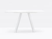 Arki-Table Дизайн квадратного деревянного стола Pedrali ARK_139X139