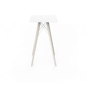 Faz wood high table 60x60x105 стол, Vondom