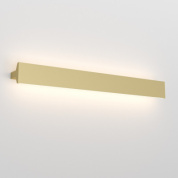 Rotaliana Ipe W4 AP LED крупный линейный бра сатиновое золото 1IPW4LED33ZL0