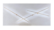 Albatros Icone Накладное бра Rectangular, Bar White, Brass i-c-0085