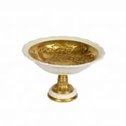 Taormina gold small footed bowl чаша, Villari