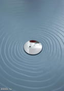 Water Drop Прямоугольный керамический душевой поддон в современном стиле Ceramica Flaminia