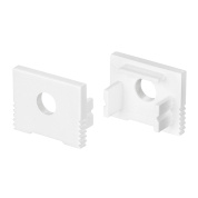 037538 Arlight Заглушка SL-SLIM-H13M WHITE с отверстием