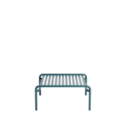M0741026 La Petite Friture WEEK-END Кофейный стол садовый металлический сине-зеленый
