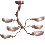 NIDO-S6RA Icone Nido LAMP.PARETE/SOFF.6L RAME BRONZATO Потолочный светильник