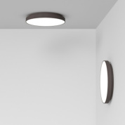 Rotaliana Venere W2 PL LED дизайнерский светильник круглой формы для стены и потолка коричневый 1VEW2000W8ZL0