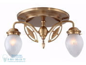 Pannon Потолочный светильник из латуни ручной работы Patinas Lighting PID489398