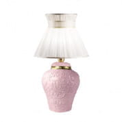 Taormina small table lamp - pink & gold настольный светильник, Villari