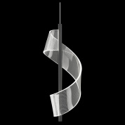 подвесной светильник с волнообразной лентой и направленным потоком света