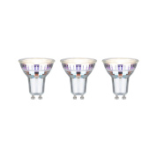 декоративная LED-лампа рефлекторная с прозрачной колбой серебристого оттенка