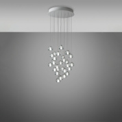 люстра с тридцатью стеклянными подвесами