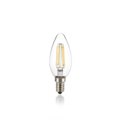 271644 E14 oliva 4w 3000k cri90 trasp Ideal Lux источник света