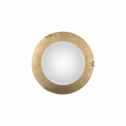 подвесной светильник цилиндрический золотой