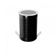 встраиваемый уличный светильник аплайт с ребристым корпусом IP68